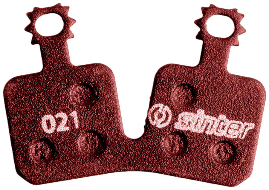 Sinter Red s514 Compound Organic Disc Brake Pads - Magura, Sinter Type 021, One Pair