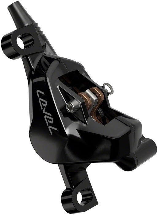 SRAM Level Silver Stealth 2-Piston Disc Brake, Front, Blk