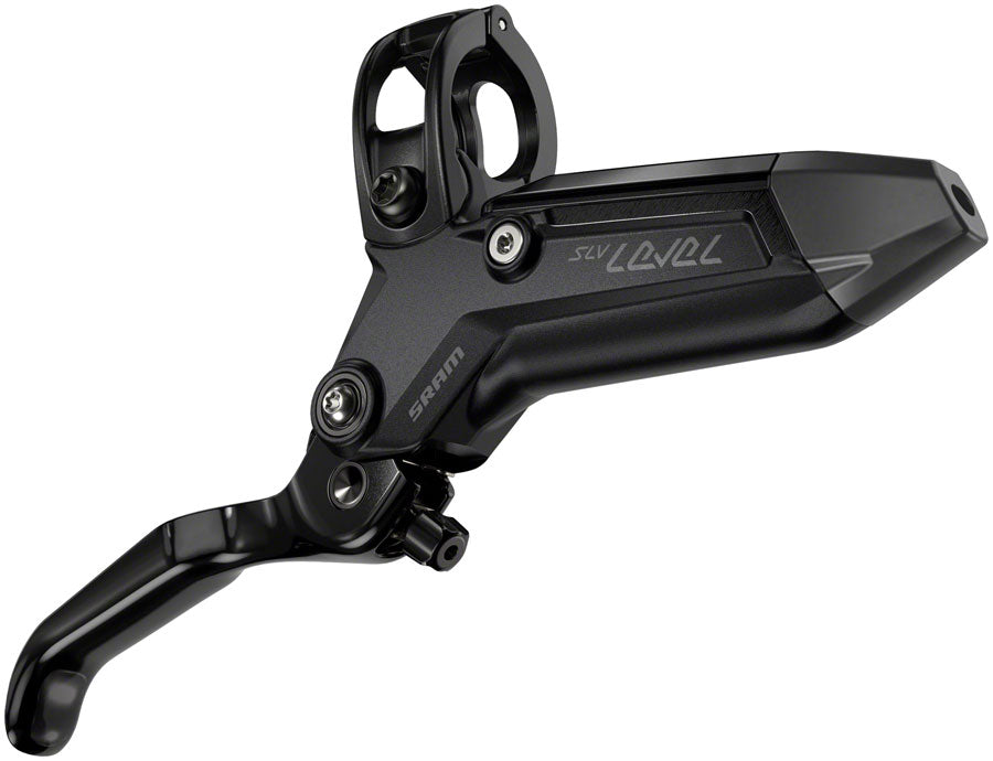 SRAM Level Silver Stealth 4-Piston Disc Brake, Rear, Black
