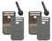 Magura MDP 13 Silver Disc Brake Pad - Organic Compound, For Gustav/Clara, Includes 4 Brake Pads and 2 Screws