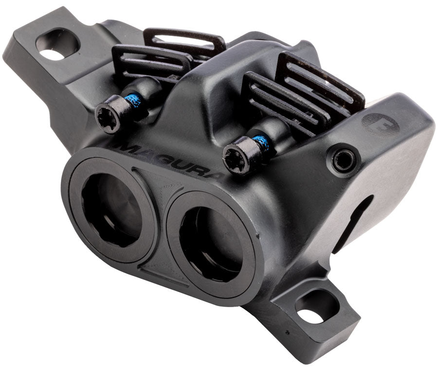 Magura Gustav Elite Disc Brake Caliper - Front or Rear, 4-Piston, Post Mount, Black