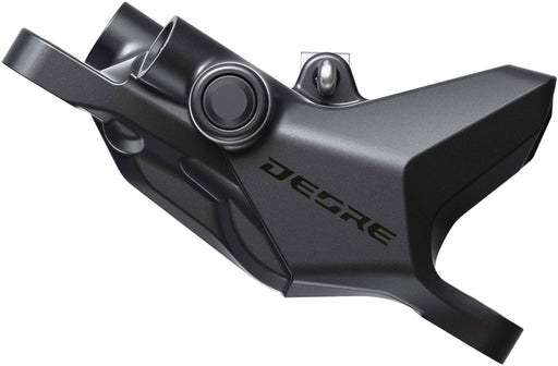 Shimano Deore BR-M6200 Disc Brake Caliper - Front or Rear, Post Mount, 2-Piston, Includes G04S-MX Metal Pads, Gray