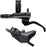Shimano Deore M6200 Disc Brake and Lever - Left/Front, Post Mount, 2-Piston Caliper, SM-BH90-SS Hose, Metal Pads, Gray/Black