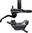 Shimano Deore BR-M6220 Disc Brake and BL-M6200 Lever - Right/Rear, Post Mount, 4-Piston Caliper, SM-BH90-SS Hose, Metal Pads, Gray/Black