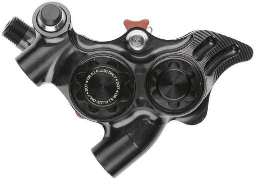 Hope RX4+ SL Disc Brake Caliper - Flat Mount, Standard, DOT Type, Black
