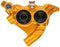 Hope RX4+ SL Disc Brake Caliper - Rear Flat Mount Direct, +20mm, DOT Type, Orange