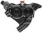 Hope RX4+ SL Disc Brake Caliper - Rear Flat Mount Direct, +20mm, DOT Type, Black