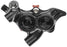 Hope RX4+ SL Disc Brake Caliper - Flat Mount, Standard, Mineral Oil Type, Black