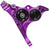 Hope RX4+ Disc Brake Caliper - Front Flat Mount Direct, +20mm, Mineral Oil Type, Purple