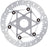 Galfer Shark Evo Disc Brake Rotor - 180mm x 2.0mm, Centerlock, Raw