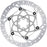 Galfer Shark Evo Disc Brake Rotor - 203mm x 2.0mm, 6-Bolt, Raw