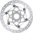 Galfer Shark Evo Disc Brake Rotor - 203mm x 2.0mm, Centerlock, Raw