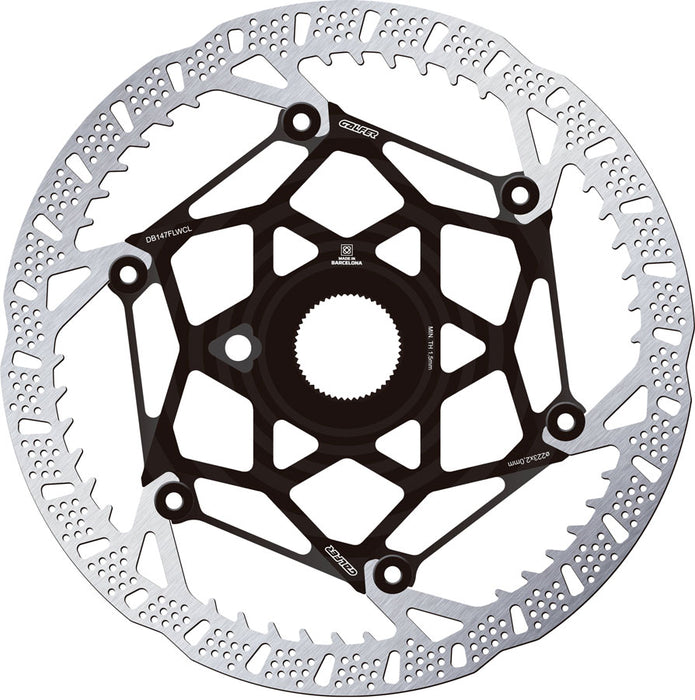 Galfer Shark Evo Disc Brake Rotor - 223mm x 2.0mm, Centerlock, Black