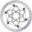 Galfer Shark Evo Disc Brake Rotor - 223mm x 2.0mm, 6-Bolt, Raw