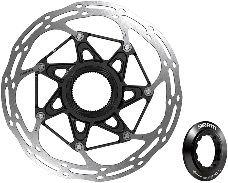 SRAM CenterLine X Disc Brake Rotor - 140mm, Center Lock, 1.85mm, Includes Internal Tooled Lockring