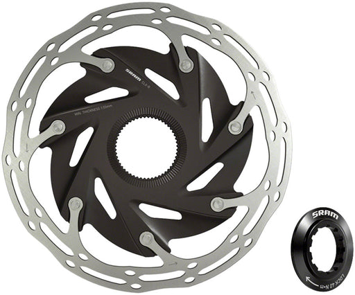 SRAM CenterLine XR Disc Brake Rotor - 140mm, Center Lock, 1.85mm, Includes Internal Tooled Lockring