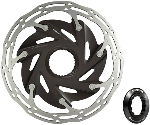 SRAM CenterLine XR Disc Brake Rotor - 160mm, Center Lock, 1.85mm, Includes Internal Tooled Lockring