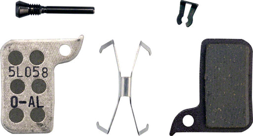 SRAM Disc Brake Pads - Organic Compound, Aluminum Backed, Quiet/Light, Monoblock, For SRAM Hydraulic Road Disc, Level A1 (2017-2019)