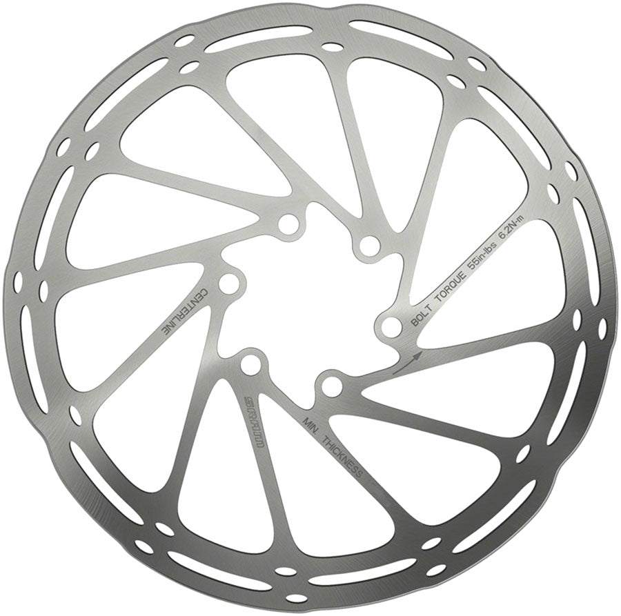 SRAM CenterLine Disc Brake Rotor - 160mm, 6-Bolt, Silver