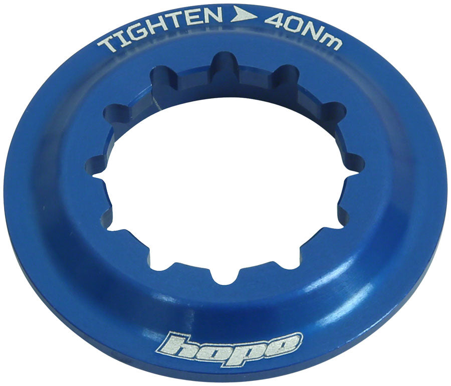 Hope Center Lock Disc Lockring - Blue