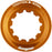 Hope Center Lock Disc Lockring - Orange