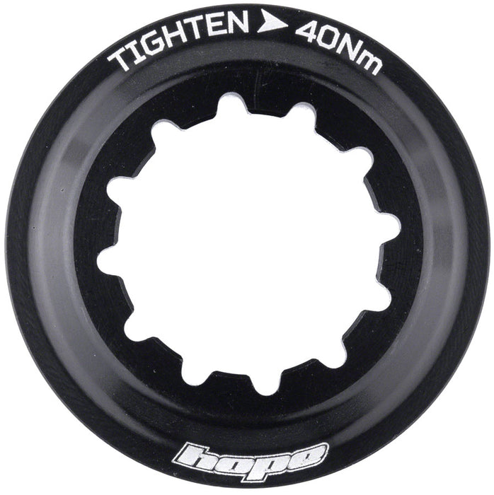 Hope Center Lock Disc Lockring - Black