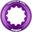 Hope Center Lock Disc Lockring - Purple