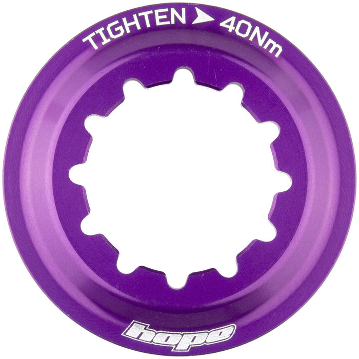 Hope Center Lock Disc Lockring - Purple