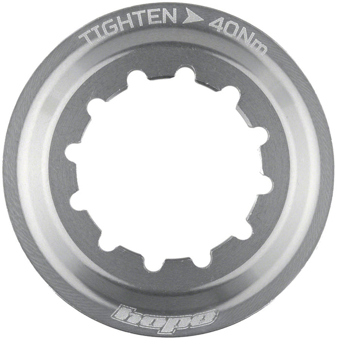 Hope Center Lock Disc Lockring - Silver