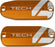 Hope Tech 4 Brake Lever Reservoir Lid - Orange, Pair
