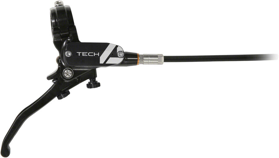 Hope Tech 4 E4 Disc Brake and Lever Set - Rear, Hydraulic, Post Mount, Black