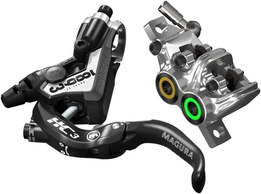 Magura MT 1893 disc brake*, PM , front/rear set, carbon/chrom