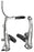 Tektro 837AL Linear Pull Brake - Front or Rear, Silver