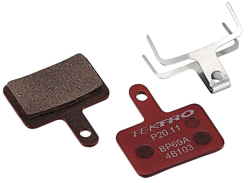 Tektro P20.11 Disc Brake Pads - Overall Balanced Resin Compound, For 2-Piston Caliper