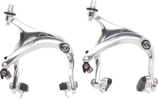 Tektro R559 Long Reach Road Calipers 55-73mm Nutted Mounting Bolts, Silver