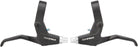 Tektro RS360A Linear Pull Brake Lever Set, Black