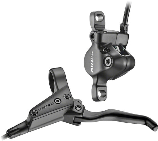Tektro HD-T280 Disc Brake and Lever - Front, Hydraulic, Post Mount, Black