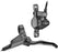 Tektro HD-T280 Disc Brake and Lever - Front, Hydraulic, Post Mount, Black