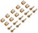 TRP Hydraulic Hose Kit - For 5.5mm, Compression Ferrules, Brass Inserts with O-Rings, 10/Each