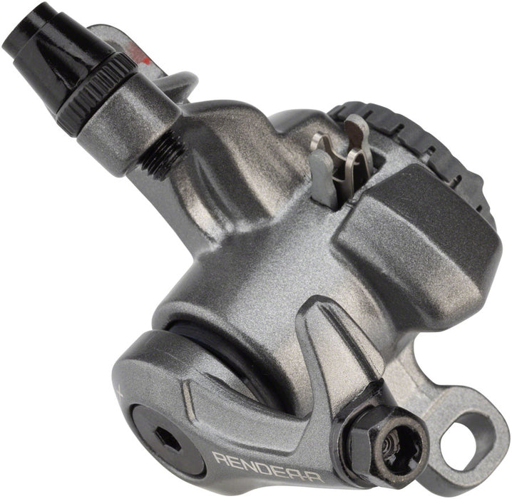 Promax Render R DSK-717 Disc Brake Caliper - Short Pull Road, Mechanical, Post Mount, Gray