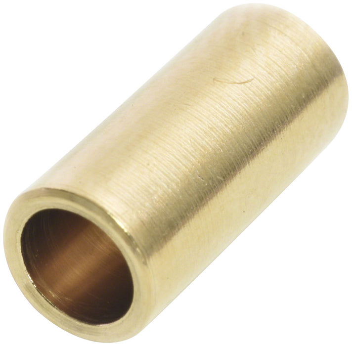 Wheels Manufacturing Cable Housing Ferrule - Brass, 4mm, Bottle of 300