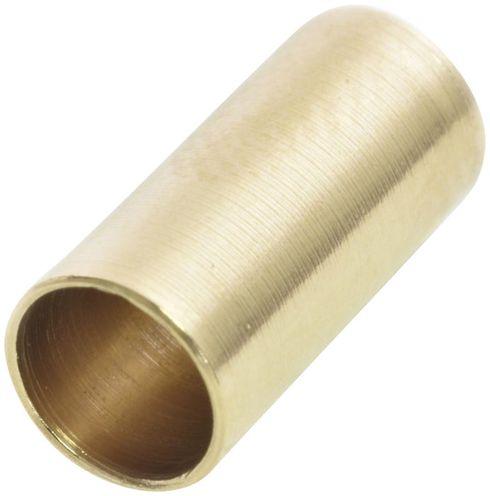 Wheels Manufacturing Cable Housing Ferrule - Brass, 5mm, Bottle of 300