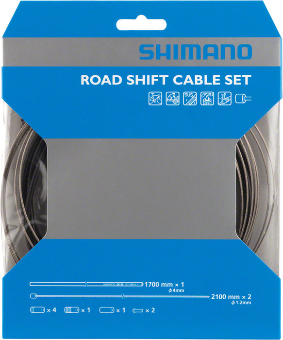Shimano Road Derailleur Cable and Housing Set - Black
