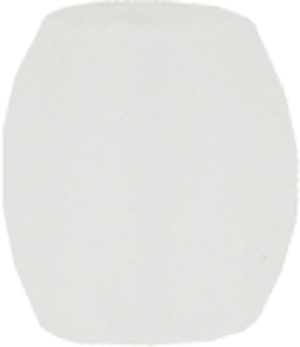 Jagwire Mini Tube Tops Frame Protectors for 4mm or 5mm Housing or Hose Bag of 6, Translucent