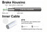 Jagwire Universal Sport Brake Cable Kit, White