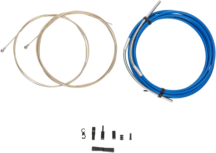 Jagwire Pro Brake Cable Kit Road SRAM/Shimano, SID Blue