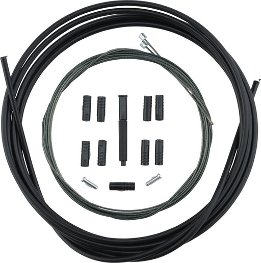 Shimano MTB OPTISLICK Shift Cable and Housing Set - Black