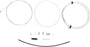Jagwire 1x Elite Sealed Shift Cable Kit - SRAM/Shimano, Polished Ultra-Slick Cables, White