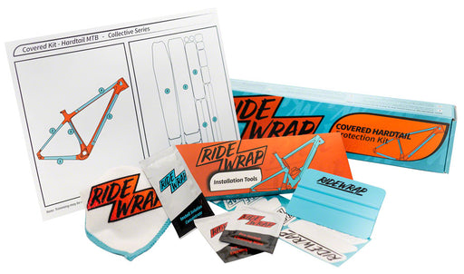 RideWrap Covered - MTB Hardtail Kit, Gloss Clear