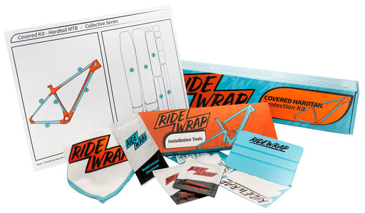 RideWrap Covered - MTB Hardtail Kit, Matte Clear